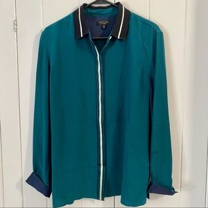 Rag & Bone Silk Button Down